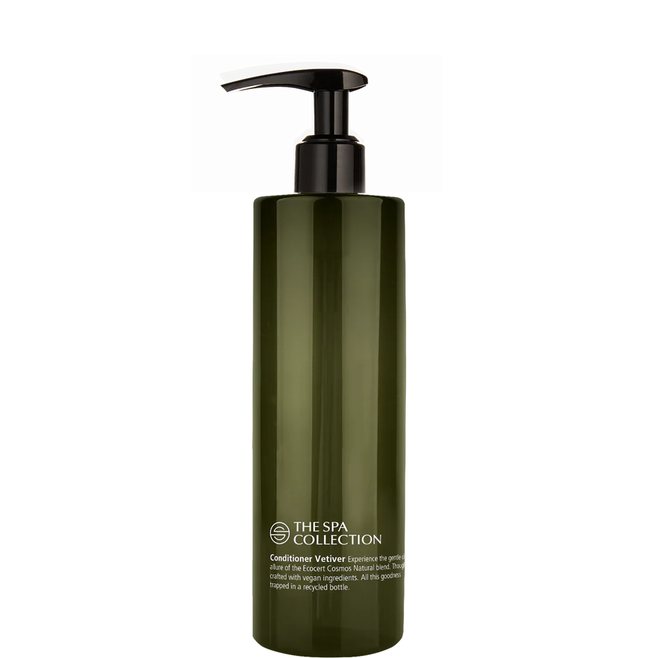 Vetiver Conditioner, 400 ml Pump Spender, Ecocert   