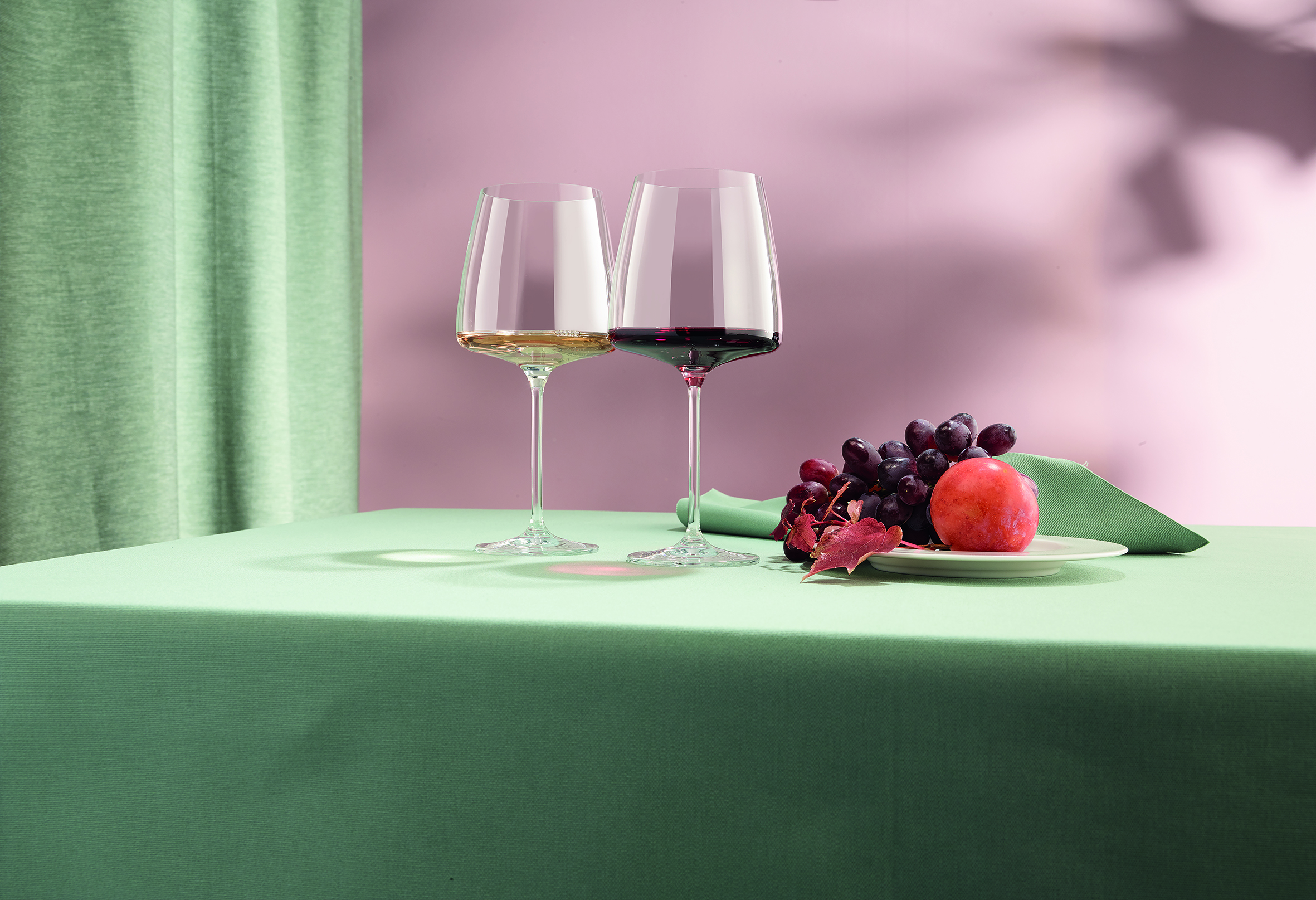 Weinglas SENSA,  6-teiliges Weinglas Set Samtig  & Üppig, mit Eichstrich