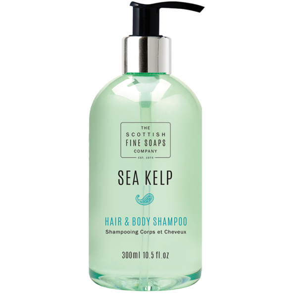 SCOTTISH FINE SOAPS SEA KELP, Hair&Body Shampoo 300ml Pumpspender
