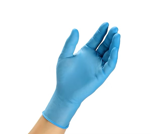 Einweghandschuhe, Nitril EX MD, puderfrei, Gr. L, Box a 100 Stück, VE= 10, blau