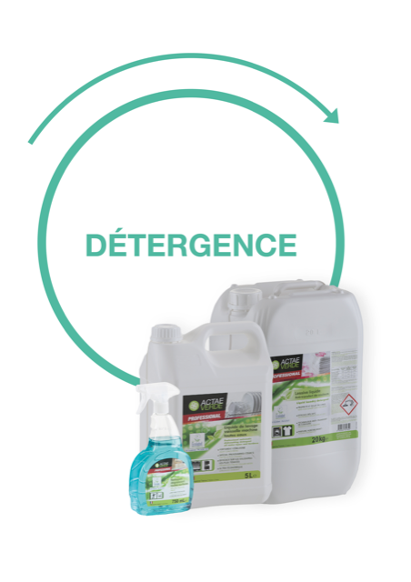 Actae Verde - Fettlöser für alle Oberflächen, Spray a 750ml, EU Ecolabel