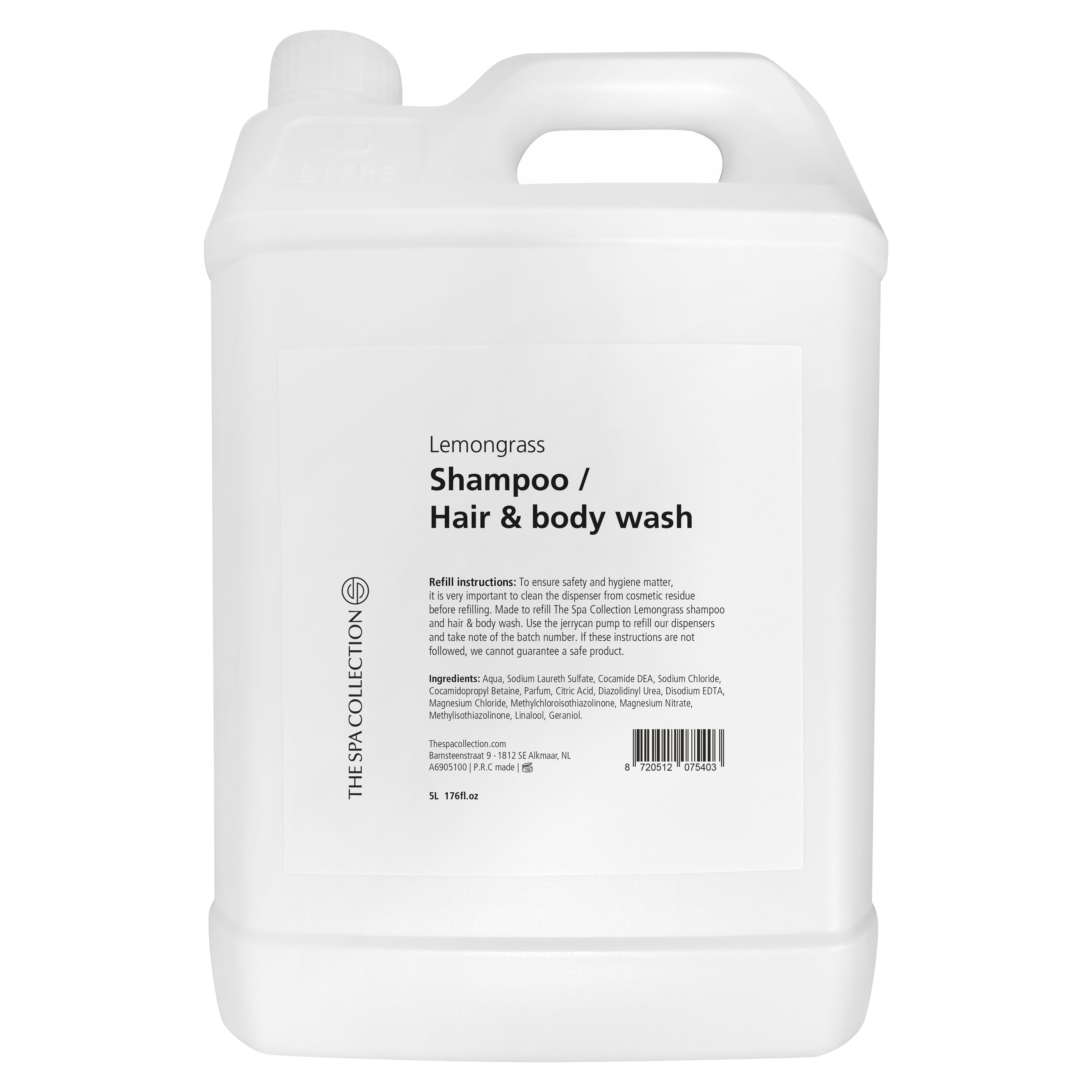 TSC Shampoo Hair & Body Wash | 2 x 5 Liter Nachfüllkanister 