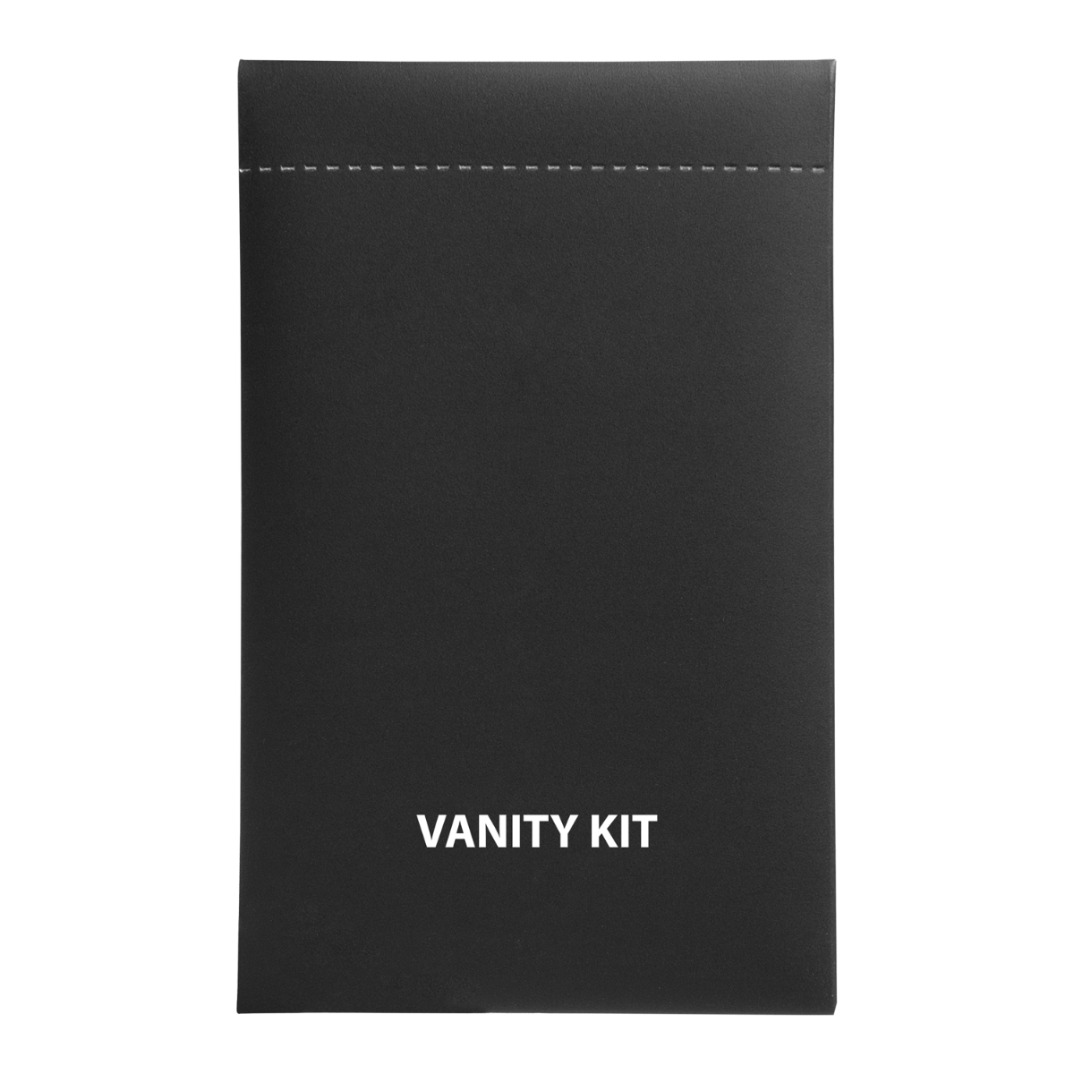 Vanity Kit im ECO - STONE-PAPER sachet, schwarz 
