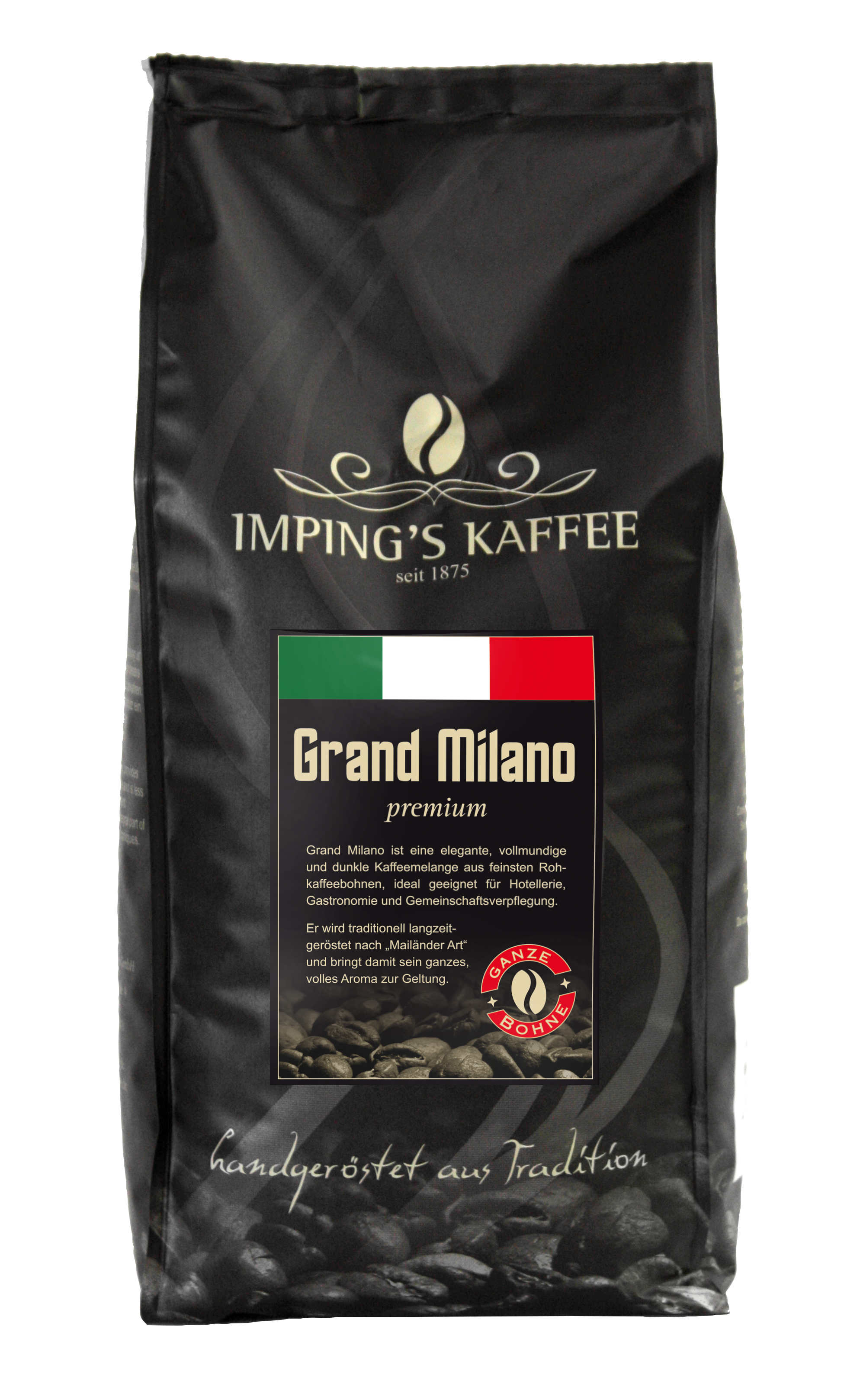 IMPING'S Kaffee GRAND MILANO Premium gemahlen