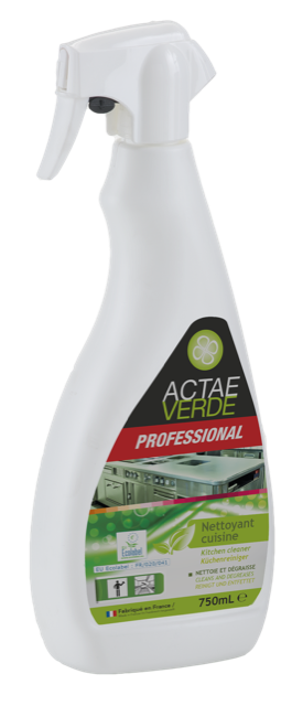 Actae Verde - Küchenreiniger/ Fettlöser, Spray a 750ml, EU Ecolabel