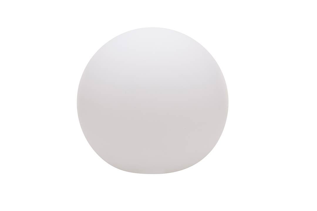 Kugelleuchte Shining Globe Ø 50 cm, Farbe weiß mit RGB LED bunt