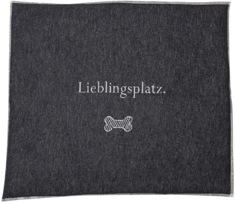 Hundematte  'Lieblingsplatz' 80 x 70 cm / gefüttert