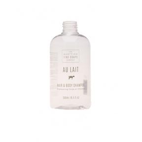 SCOTTISH FINE SOAPS AU LAIT Leerflasche 300 ml,  für: Hair & Body Shampoo 5 Liter Kanister 
