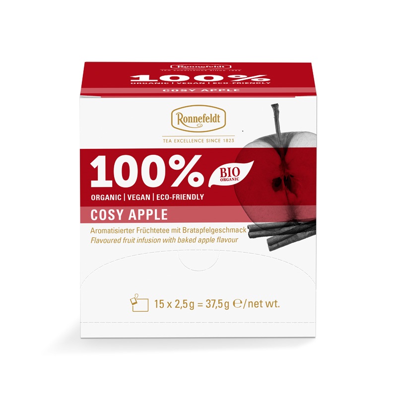 100%, Cosy Apple, BIO, 1 x 15 Stück  