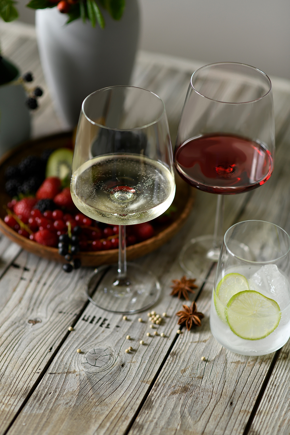 Weinglas SENSA, 6-teiliges Weinglas Set  Fruchtig & Fein/ Eichstrich
